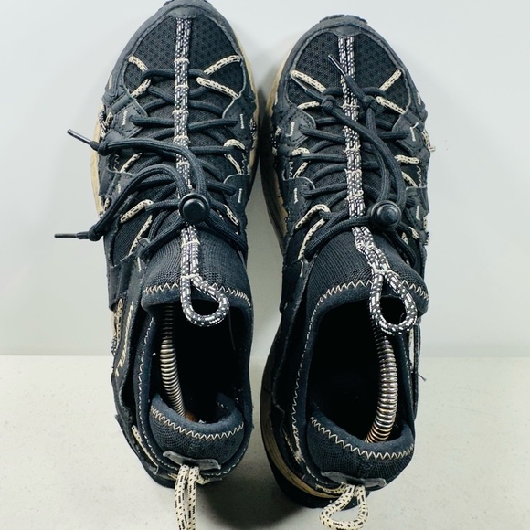 Merrell Moab Flight Sieve Black Trail Hiking Low FloatPro Vibram J035561 Sz 10 - Picture 5 of 7